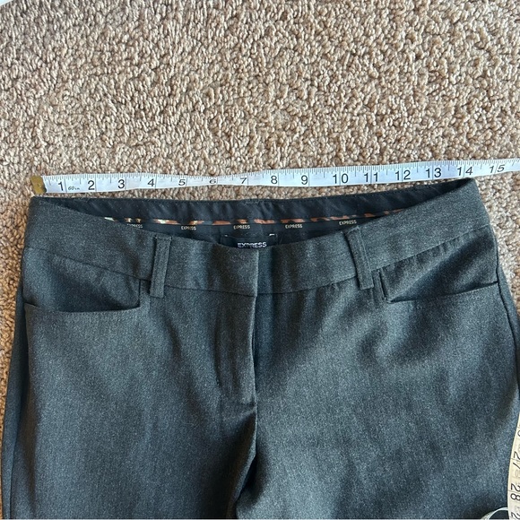 Express women's Ankle Dress Pants Gray Size 2 - Picture 8 of 12